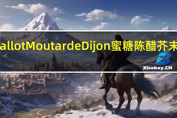 Edmond Fallot Moutarde Dijon 蜜糖陈醋芥末酱卡路里是多少