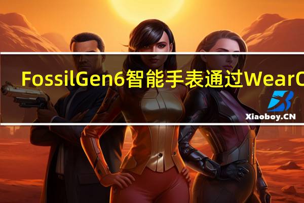 Fossil Gen 6 智能手表通过 Wear OS 3.5 获得新功能