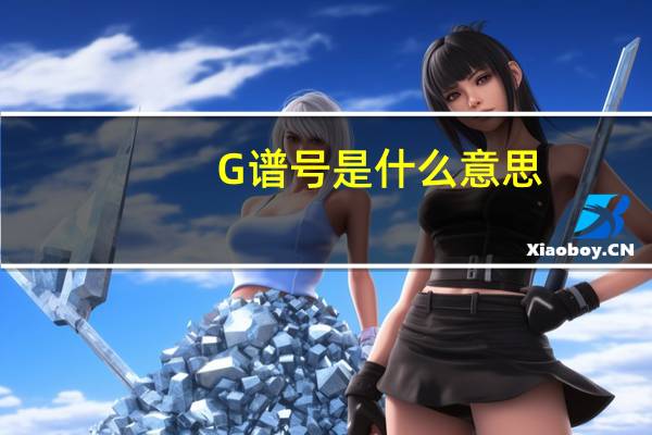 G谱号是什么意思