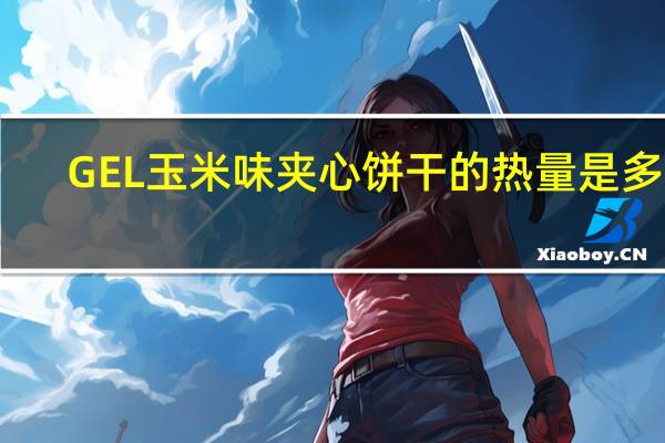 GEL 玉米味夹心饼干的热量是多少
