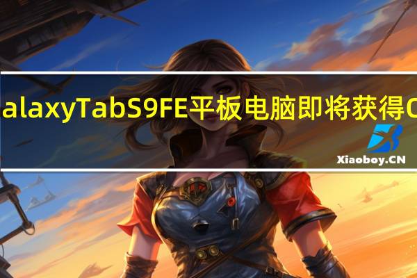 Galaxy Tab S9 FE 平板电脑即将获得 One UI 6.0 更新