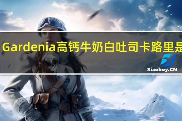 Gardenia 高钙牛奶白吐司卡路里是多少