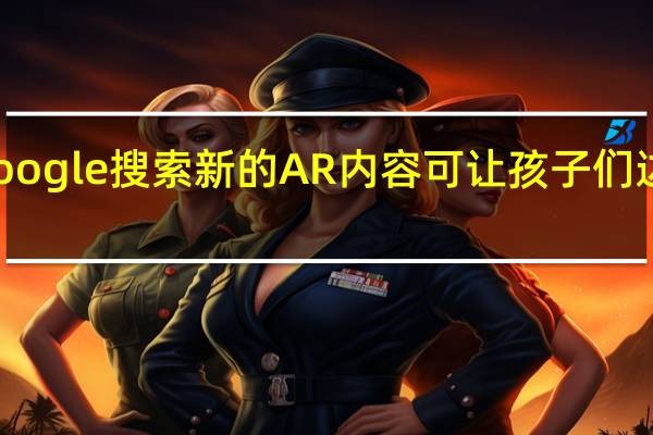 Google搜索新的AR内容可让孩子们边玩边学