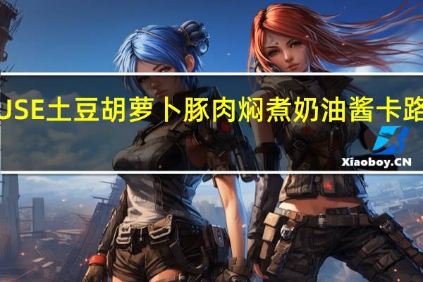 HOUSE 土豆胡萝卜豚肉焖煮奶油酱卡路里是多少