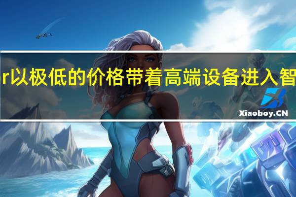 Honor以极低的价格带着高端设备进入智能家居领域