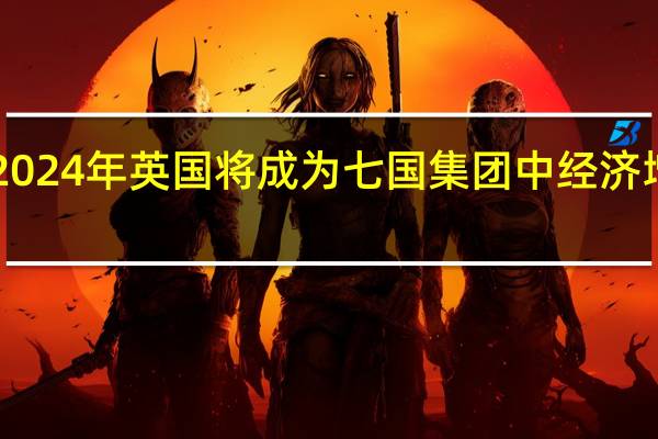 IMF预计2024年英国将成为七国集团中经济增长最弱的国家