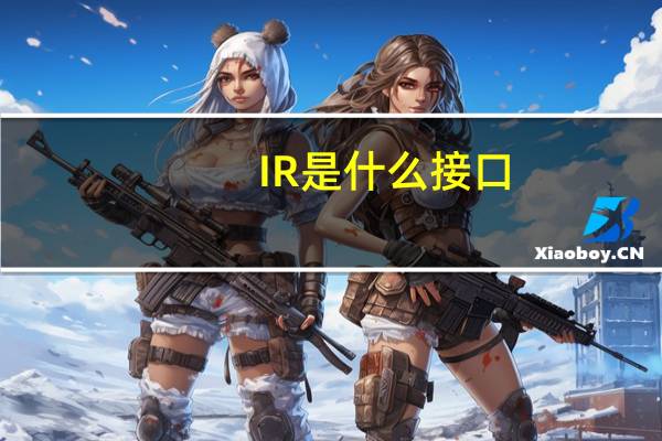 IR是什么接口