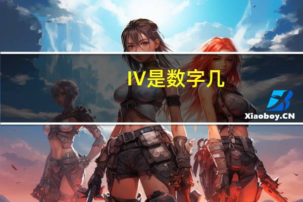 IV是数字几