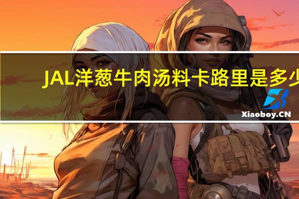 JAL 洋葱牛肉汤料卡路里是多少