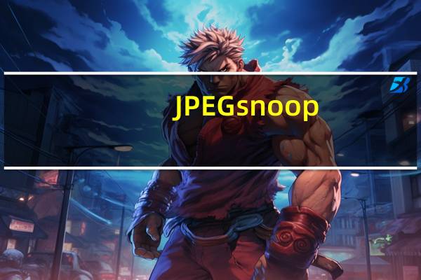 JPEGsnoop(JPEG图片分析软件) V1.7.3 英文绿色免费版(JPEGsnoop(JPEG图片分析软件) V1.7.3 英文绿色免费版功能简介)