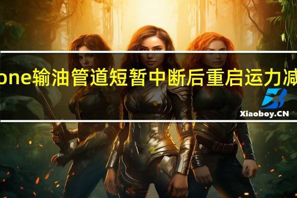 Keystone输油管道短暂中断后重启运力减半至30万桶/日