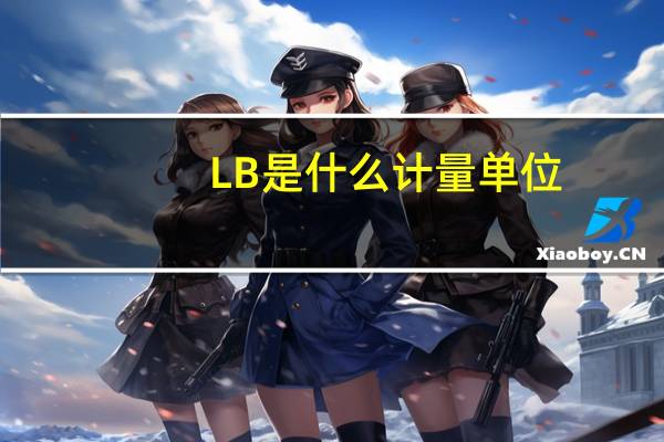 LB是什么计量单位