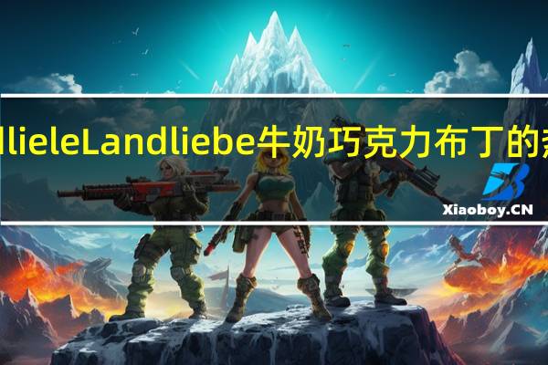 Landliele Landliebe牛奶巧克力布丁的热量是多少