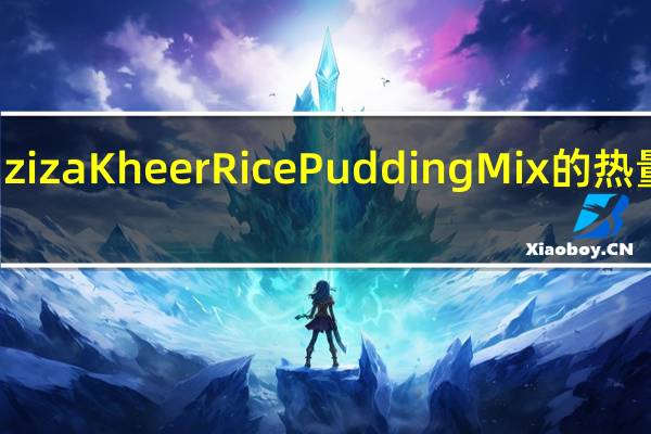 Laziza Kheer Rice Pudding Mix的热量是多少