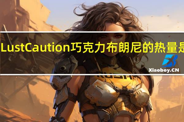 LustCaution 巧克力布朗尼的热量是多少