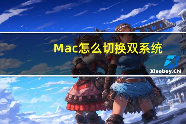 Mac怎么切换双系统（mac双系统怎么切换）