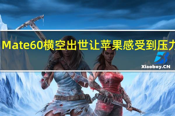 Mate 60横空出世让苹果感受到压力了吗