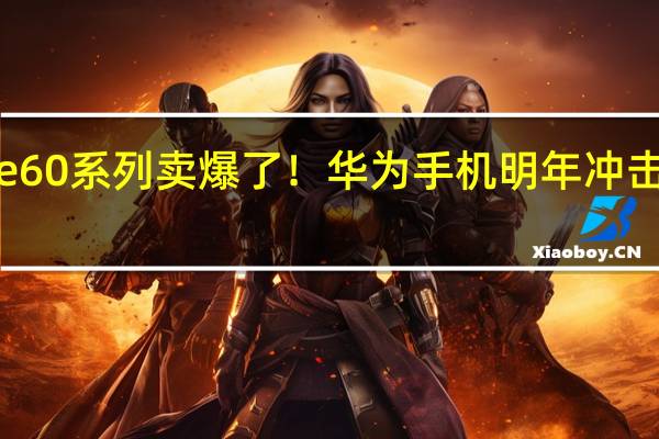 Mate 60系列卖爆了！华为手机明年冲击7000万部