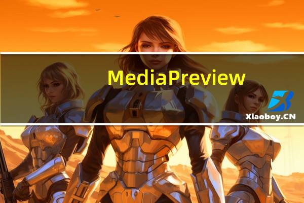 Media Preview(媒体设置工具) V1.4.3.429 官方中文版(Media Preview(媒体设置工具) V1.4.3.429 官方中文版功能简介)