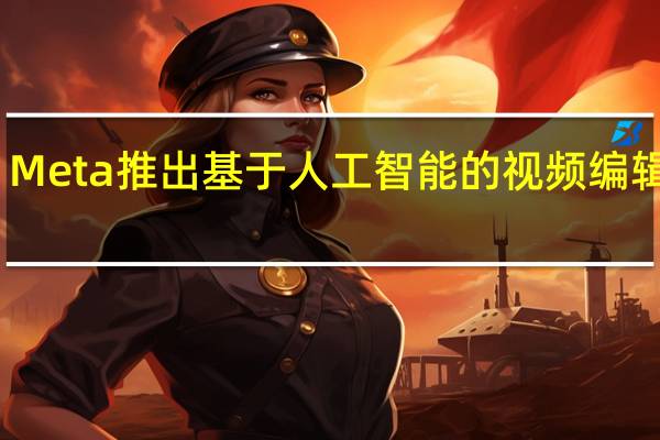 Meta推出基于人工智能的视频编辑工具