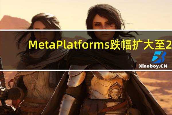 Meta Platforms跌幅扩大至2.5%刷新日低
