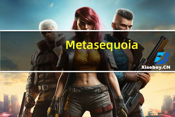 Metasequoia(3D动画制作软件) V3.1.2 中文版(Metasequoia(3D动画制作软件) V3.1.2 中文版功能简介)