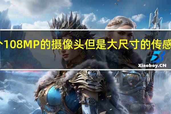 Mic9Pro有一個108MP的攝像頭但是大尺寸的傳感器真的有那么重要嗎？