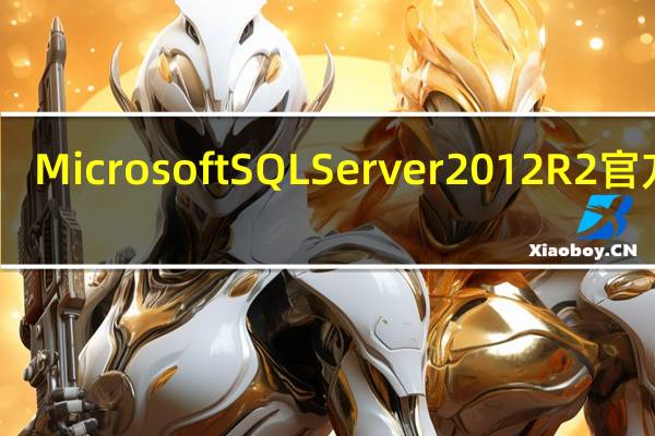 Microsoft SQL Server 2012 R2 官方版(Microsoft SQL Server 2012 R2 官方版功能简介)