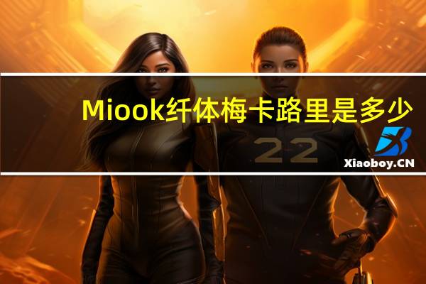 Miook 纤体梅卡路里是多少