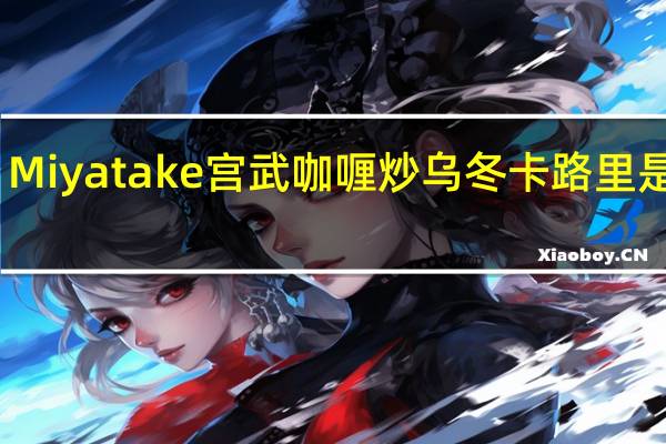 Miyatake 宫武 咖喱炒乌冬卡路里是多少
