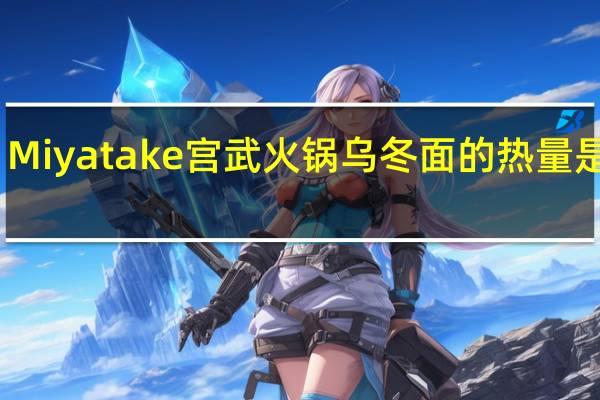 Miyatake 宫武 火锅乌冬面的热量是多少