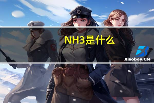 NH3是什么？
