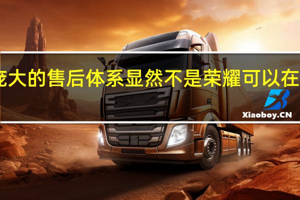 OPPO完善且庞大的售后体系显然不是荣耀可以在短时间内复刻出来的