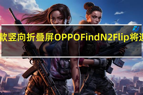 OPPO首款竖向折叠屏OPPOFindN2Flip将迎来全渠道首销