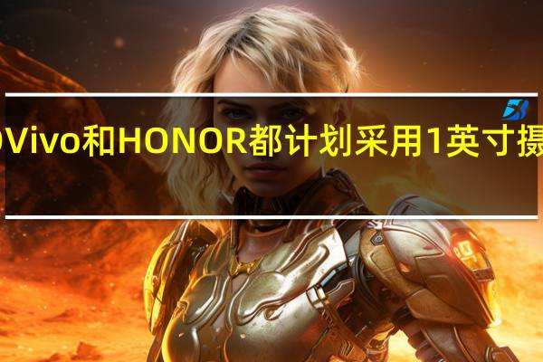 OPPOVivo和HONOR都计划采用1英寸摄像头传感器