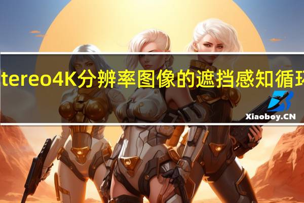 ORStereo4K分辨率图像的遮挡感知循环立体匹配