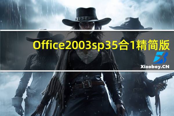 Office 2003 sp3 5合1 精简版(Office 2003 sp3 5合1 精简版功能简介)