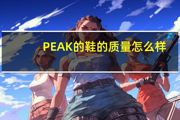 PEAK的鞋的质量怎么样