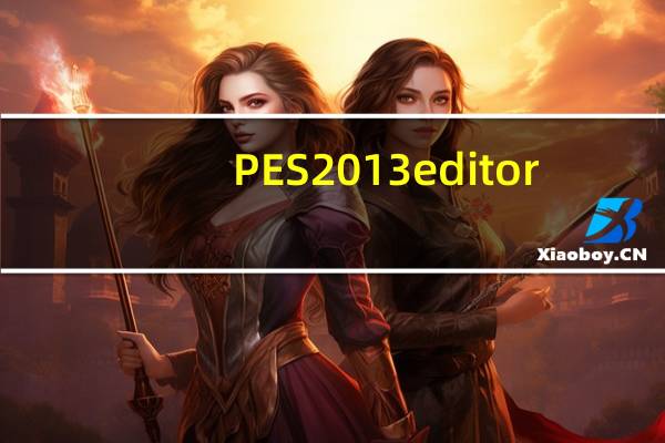 PES 2013 editor(PES2013存档修改器) V2.0 绿色最新版(PES 2013 editor(PES2013存档修改器) V2.0 绿色最新版功能简介)