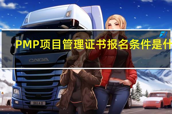 PMP项目管理证书报名条件是什么
