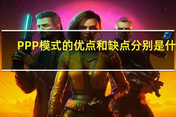 PPP模式的优点和缺点分别是什么