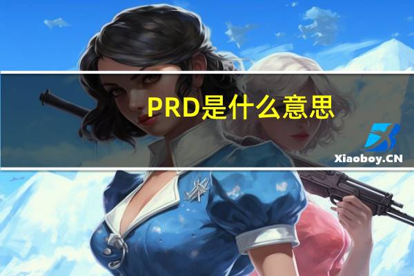 PRD是什么意思