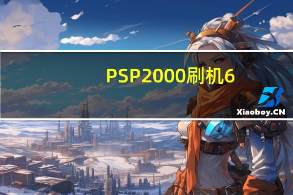 PSP2000刷机6.60（psp2000刷机）