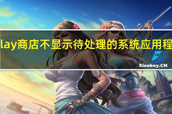 Play商店不显示待处理的系统应用程序更新