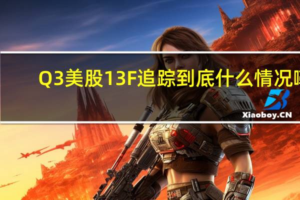 Q3美股13F追踪 到底什么情况嘞