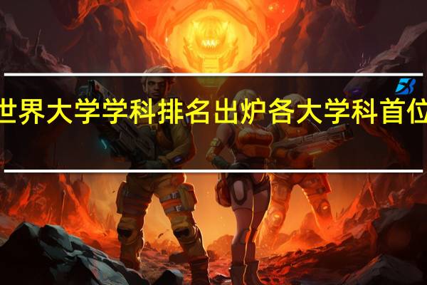 QS世界大学学科排名出炉 各大学科首位学府揭秘