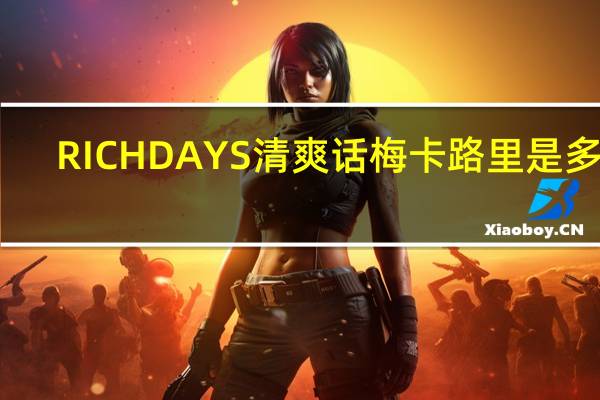 RICHDAYS 清爽话梅卡路里是多少