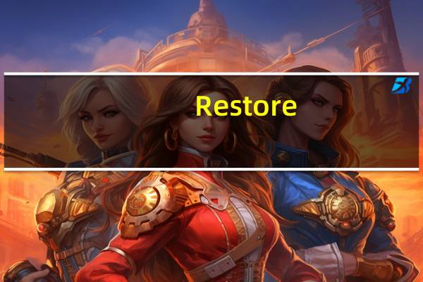 Restore(群联主控u盘格式化工具) V3.15.0.0 绿色免费版(Restore(群联主控u盘格式化工具) V3.15.0.0 绿色免费版功能简介)