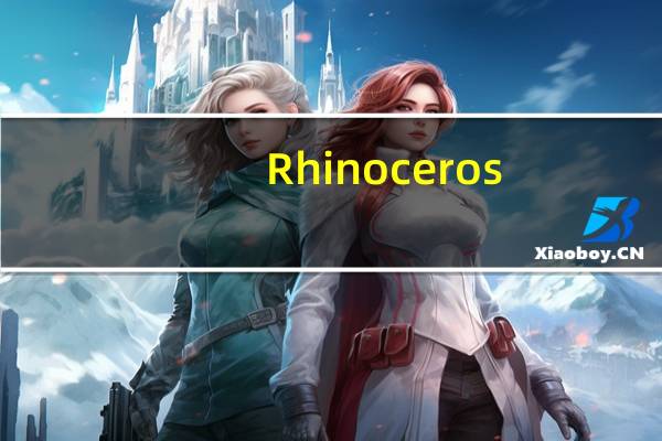 Rhinoceros(犀牛软件) V5.0 中文版（Rhinoceros(犀牛软件) V5.0 中文版功能简介）