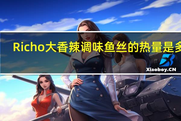 Richo大香辣调味鱼丝的热量是多少